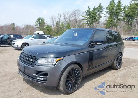 2016 Land Rover Range Rover 5.0L V8 Supercharged из США, поврежденный, VIN SALGS2EF4GA262344
